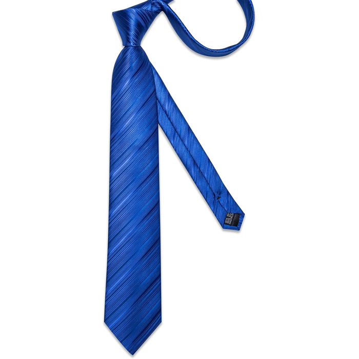 Набір краватка, нагрудна хустинка, запонки та затискач для краватки DiBanGu для чоловіків. Оливковий/чорний у смужку, підходить для весілля, ділових зустрічей та формальних заходів.