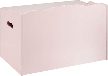 Дерев'яна іграшкова скриня Amazon Basics, 76×41×47 см, рожева