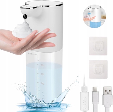 Автоматичний безконтактний дозатор для рідкого мила, великий, 4 режими, 400 мл