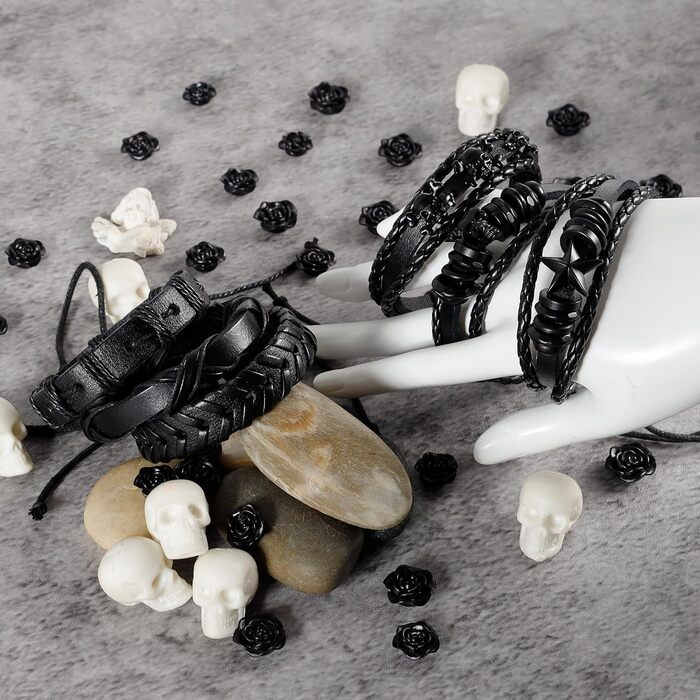 Чоловічий/Жіночий браслет з дерева, ручної роботи, 6 шт. (Manfn)