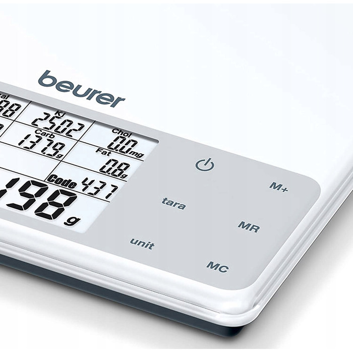 Кухонний ваги Beurer DS61, білі, 5 кг
