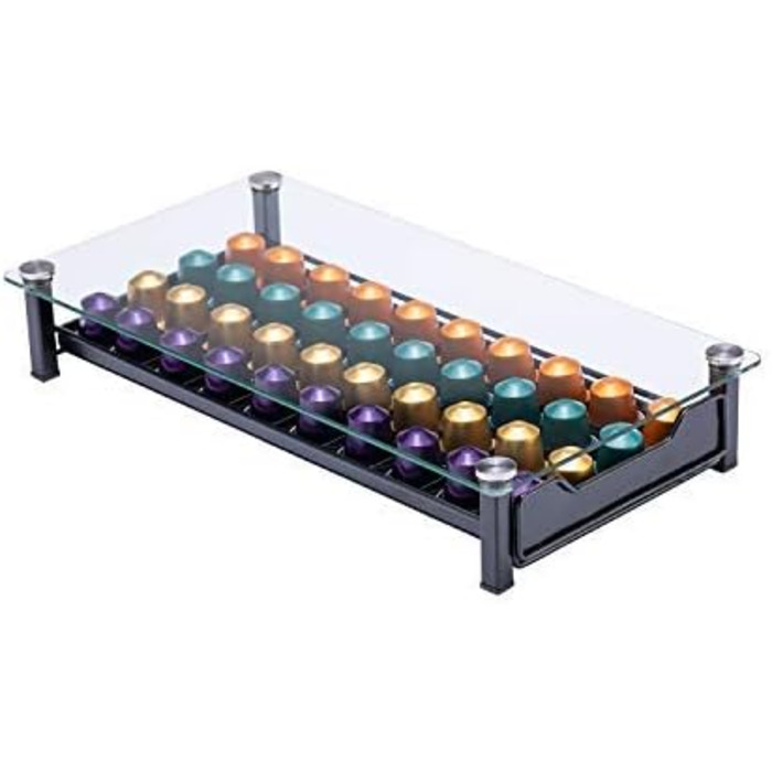 Тримач для капсул Nespresso Originaline, 40 капсул, чорний