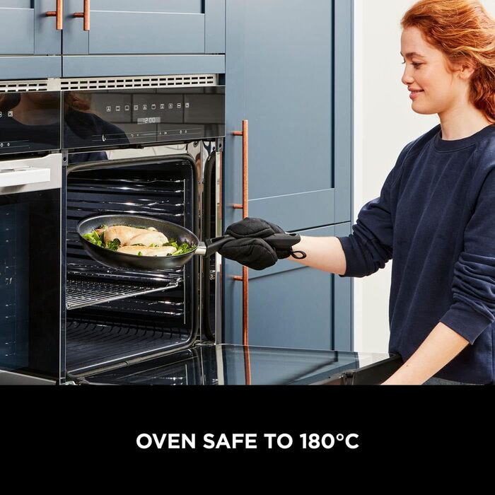 Сковорода Ninja ZEROSTICK CW50030UK Classic 30 см, антипригарне покриття, індукційна, до 180°C, чорна