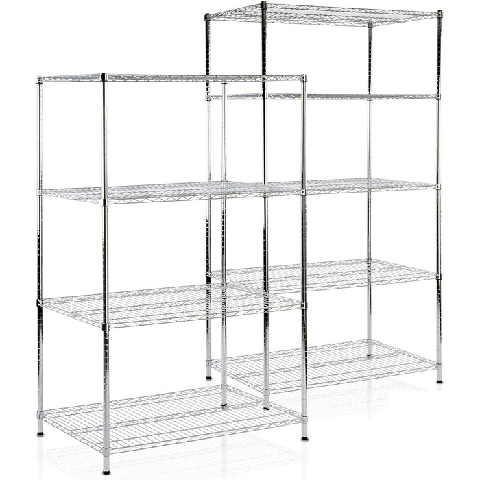 Casa Pura Heavy-Duty Storage Shelf - Decorative Wire Shelf - Metal Shelf