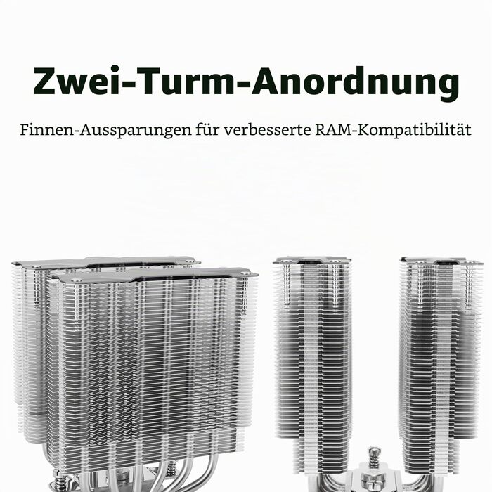 Кулер для процесора Thermalright Peerless Assassin 120 (PA 120), 6 теплових трубок, 2 вентилятори 120мм PWM TL-C12, AGHP, для AMD AM4/AM5, Intel LGA 1700/1200/115x/2011