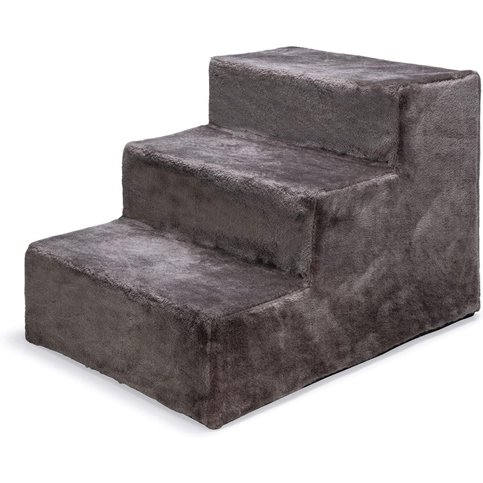 Сходинки для собак Karlie Easy Step - м'який матеріал, дерево, сірий, 60x45x40 см