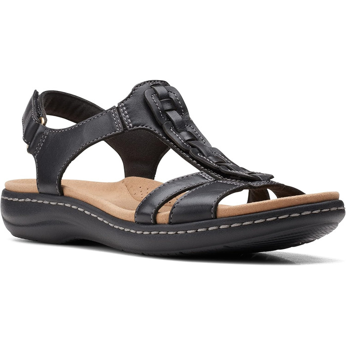 Сандалі жіночі Clarks Laurieann Kay шкіряні чорні 39 EU