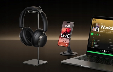 Бездротові навушники-повнорозмірні UGREEN HP206 Studio Pro з ANC, чорні
