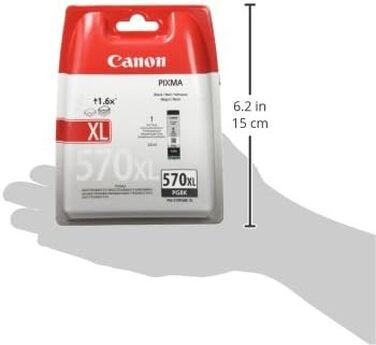 Оригінальний чорнильний картридж Canon PGI-570 XL чорний (Pigment Black), для струменевих принтерів Canon