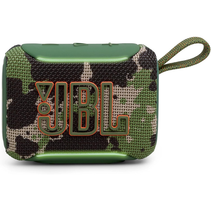 JBL Go 5: Портативна Bluetooth колонка з глибоким басом, захист від води, 10 годин роботи (Камуфляж)