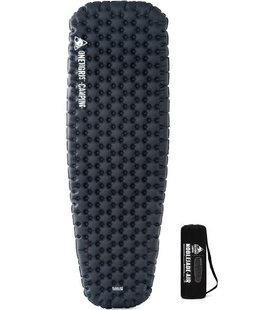 Каремат надувний OneTigris NOBLEJADE 10 см для кемпінгу, туризму, автомобіля (R-7.3) з помпою