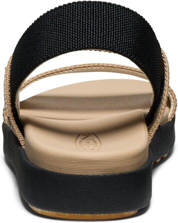 Жіночі сандалі Keen ELLE BACKSTRAP (38.5 EU, широка колодка, колір: кукурудзяний чорний)