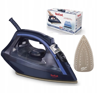 Парова праска Tefal Virtuo FV1713 2000 Вт, AntiDrip, паровий удар 90 г/хв, постійна подача пари 24 г/хв