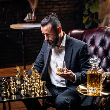 Набір склянок для віскі Whisiskey Whisky - подарунковий набір, 2 склянки для віскі та рому, 310 мл, з нержавіючої сталі