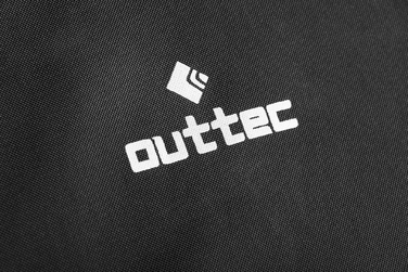 Шезлонг металевий Outtec, чорний