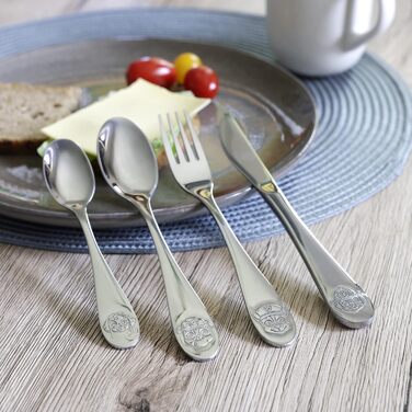 Дитячий набір столових приборів Paw Patrol, нержавіюча сталь, 4 шт.