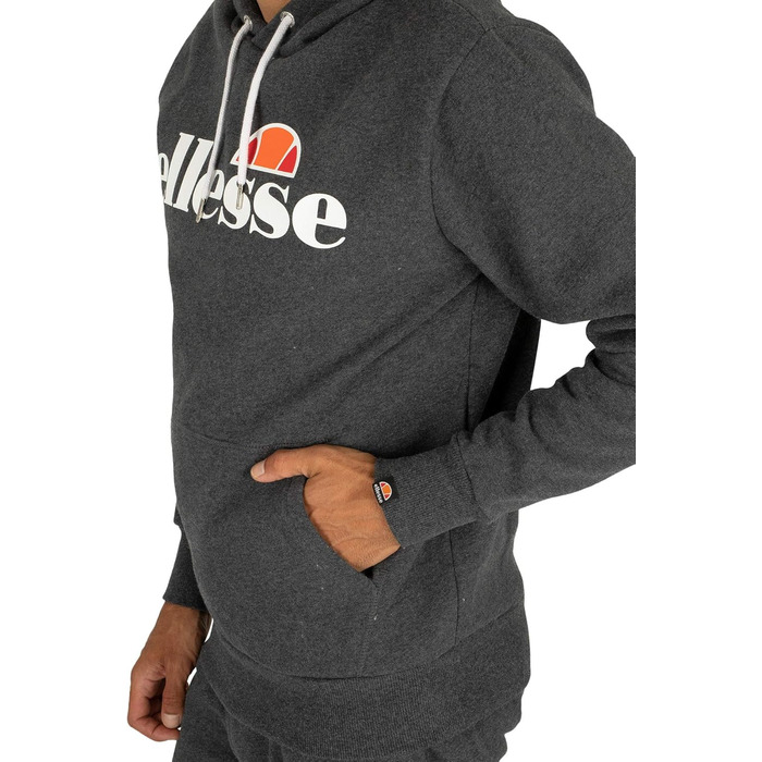 Чоловічий спортивний світшот ellesse Sl Tropfer Oh Dark Grey Marl