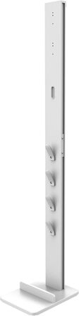 PureMounts Vacuum Floor Stand, Stand Base, Organizer Compatible with Dyson V6 Pro, V7, V8, Cyclone Absolute, V10 Total Clean, Torque Drive, and V11, V12, V15, White