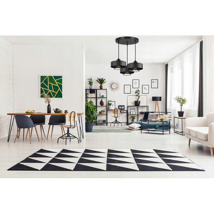 Підвісна люстра Luxolar 754 на 3 цоколі E27