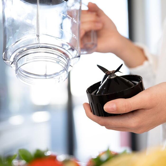 Cecotec Power Black Titanium 1300Max Stand Mixer - 1300W, 1.5L, 2 Speed, Titanium Blades, Pulse Function