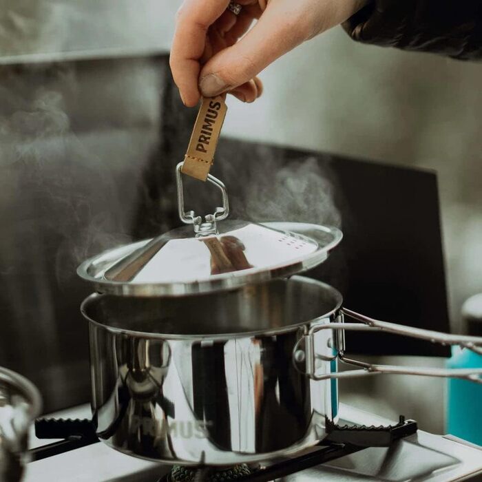 Набір посуду Primus Campfire Cookset L для кемпінгу та приготування їжі на відкритому вогні