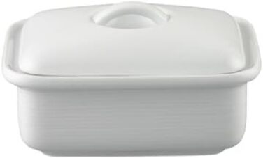 Thomas Trend White - Butter Dish with Lid, Porcelain, White