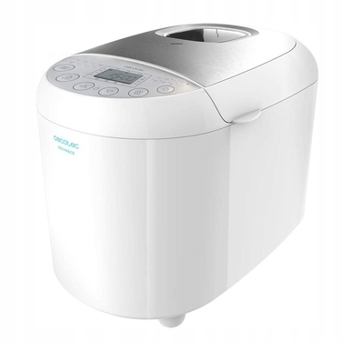 Хлібопічка Cecotec Bread & Cook, 1 кг, біла, 550 Вт