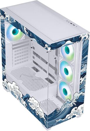 Корпус ПК BitFenix CETO Premium Edition Mid Tower (білий)