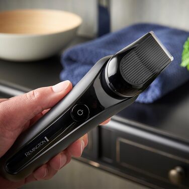 Електричний чоловічий бритва Remington X5 з гібридною системою SynX та тримером, Rotationsrasierer XR1755, чорний