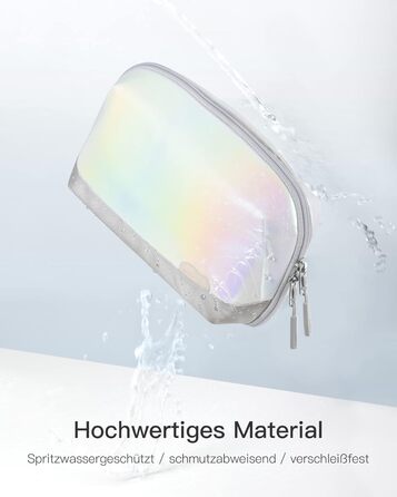Inateck Electronics Case, Water-Resistant Accessory Bag, USB Cable Gadget Organizer Bag, Travel-Friendly