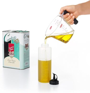 OXO Good Grips Кухонний шейкер-дозатор 350 мл, пластиковий, прозорий