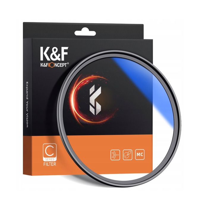 УФ-фільтр K&F Concept HMC UV Series (C) Slim, 72 мм