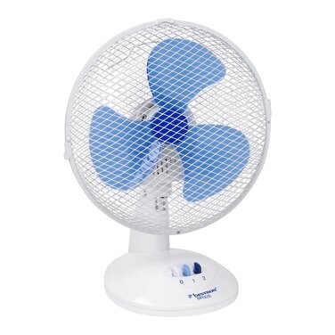 Вентилятор настільний Bestron DDF27Z, 29 см, 2 швидкості, білий