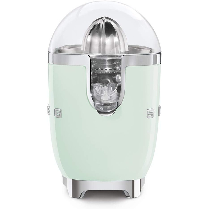 Електрична соковижималка для цитрусових Smeg CJF01PGEU, 70 Вт, пастельно-зелена