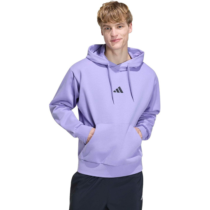 Чоловіче худі з капюшоном adidas Performance Feecozy (XXL, Magic Lilac/Black)