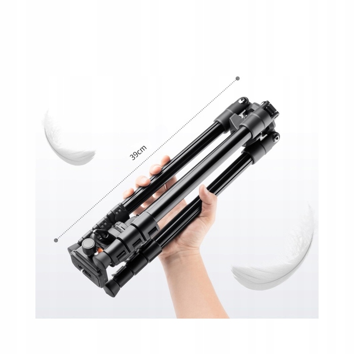 Штатив K&F Concept KF09.101V1, 160 см, чорний