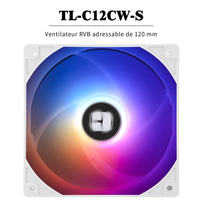 AssassinX120 SE White ARGB CPU-кулер: 4 heatpipes, тиха система охолодження, сумісний з AMD AM4/AM5 та Intel 1700/1150/1151/1200