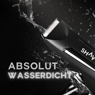 Електричний тример для тіла та інтимної зони чоловічий SHAV CutFree™ з вологостійким корпусом та змінними керамічними лезами