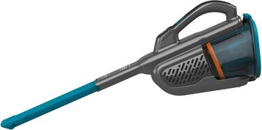 Акумуляторний пилосос ручний BLACK+DECKER BHHV315J Lithium Dustbuster 12V, 20AW, циклонна система, безмішковий, титаново-синій