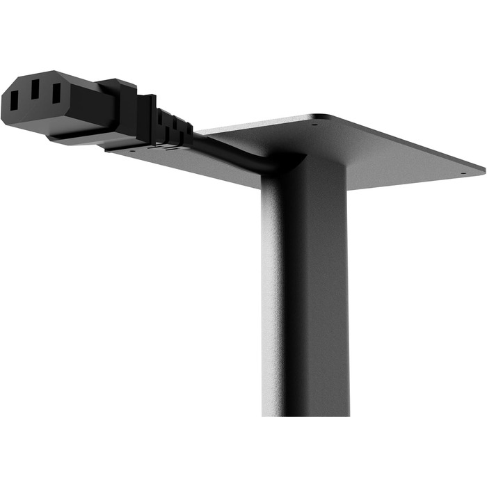 Підлогові стійки для акустики Kanto SPH - регульована висота, управління кабелями, пара, чорний