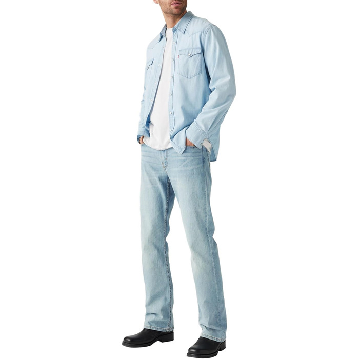 Джинси чоловічі Levi's 527 Slim Boot Cut (30W/32L) Here We Stop – Оригінал