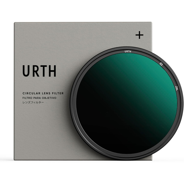 Фільтр ND1000 82mm Urth Graufilter (10 Stop) для фотографії