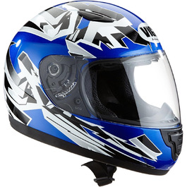 Дитячий мотошолом protectWEAR SA03, синій, розмір XXS (Youth M)