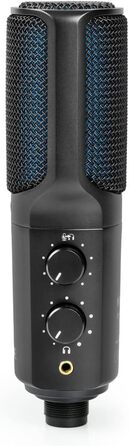 Rode NT-USB+ USB конденсаторний мікрофон + keepdrum MS138 гнучкий стійкий тримач (чорний) NT-USB+-MS138BK