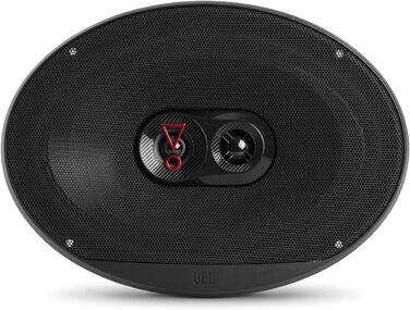 Автомобільні динаміки JBL Stage3 9637 3-смугові, 375 Вт, 6x9'' (152x230 мм), чорні з решіткою від Harman Kardon