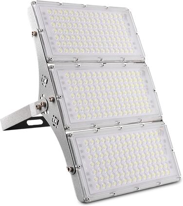 Bellanny LED Floodlight 300W 30000LM Spotlight, 6500K Cool White Light Floodlights - IP65 Waterproof Floodlight, Outdoor Wall Lights for Garden, Terrace, Garage, Sports Field, Factory, Workshop