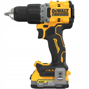Дриль-викрутач DeWALT DCD800E1T 18V XR PowerStack, 90Нм, комплект з АКБ 1,7Аг