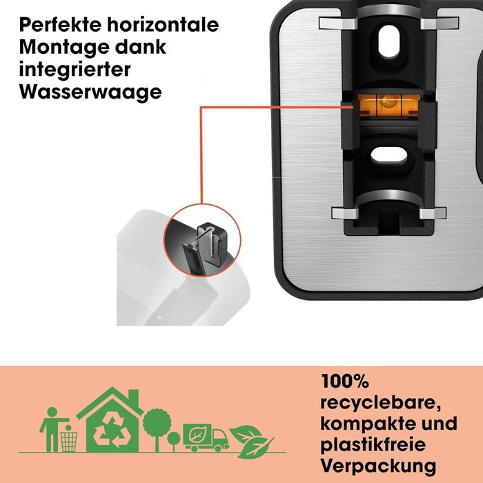 Стійка Vogel's SFS 4113 для Sonos ERA 100 | Біла | З кабелепроводом, TÜV-сертифікована | 82 см