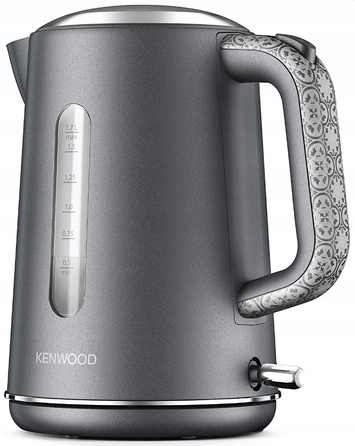 Електричний чайник Kenwood ZJP04, 2200 Вт, 1,7 л, сріблястий/сірий
