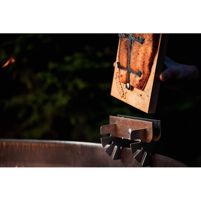 Axtschlag Birch Wood Fire Pit Log Grate - Essential Line, Extra Strong, Adjustable Stainless Steel Holder for Fire Bowl, Fire Ton, Fire Basket
